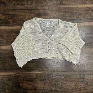 L*Space Crochet Swim Cover top